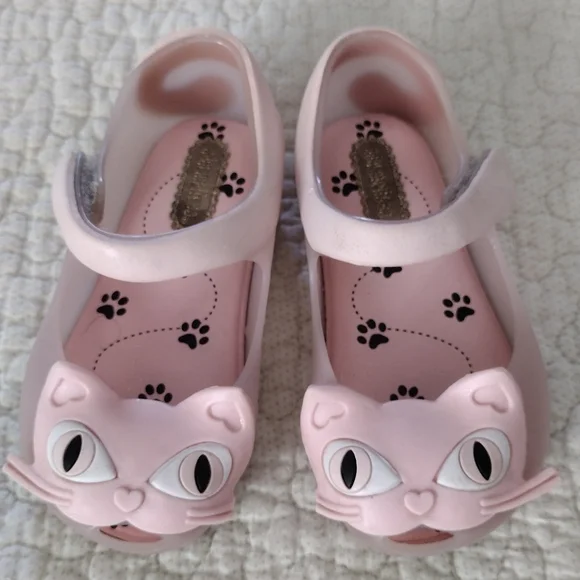 Mini Melissa Pink Kids Shoes - Picture 13 of 14
